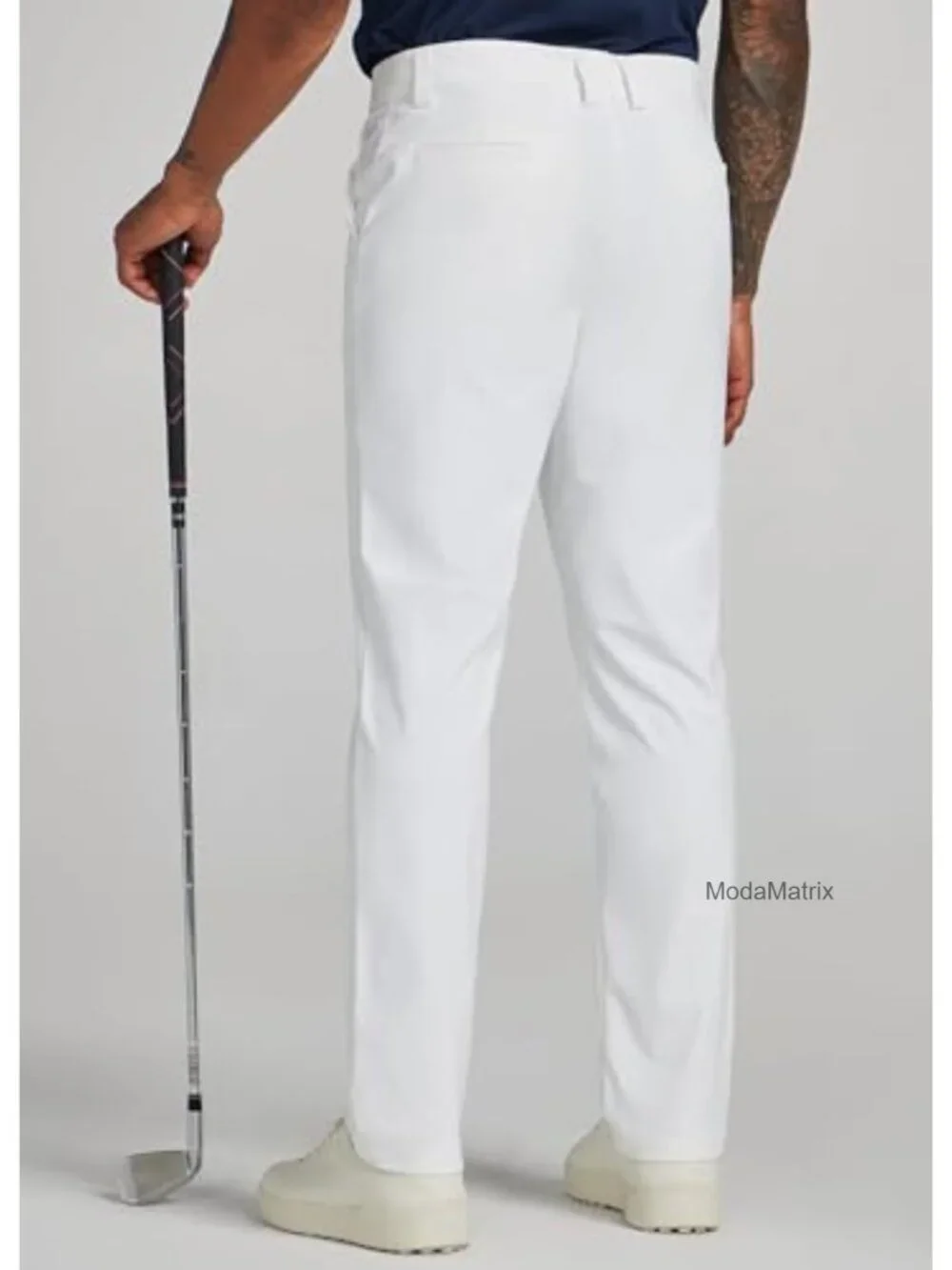 Stretch Golf & Work Pants for Men, Lightweight Quick Dry Slacks with Pockets